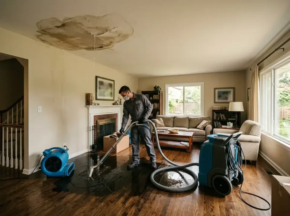 attic-pipe-burst-ceiling-drip-008 — frequently asked questions, Water Damage Restoration & Carpet Care in Bellevue, OH